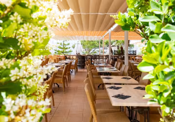 Terrasse restaurant 