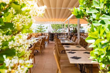 Terrasse restaurant 